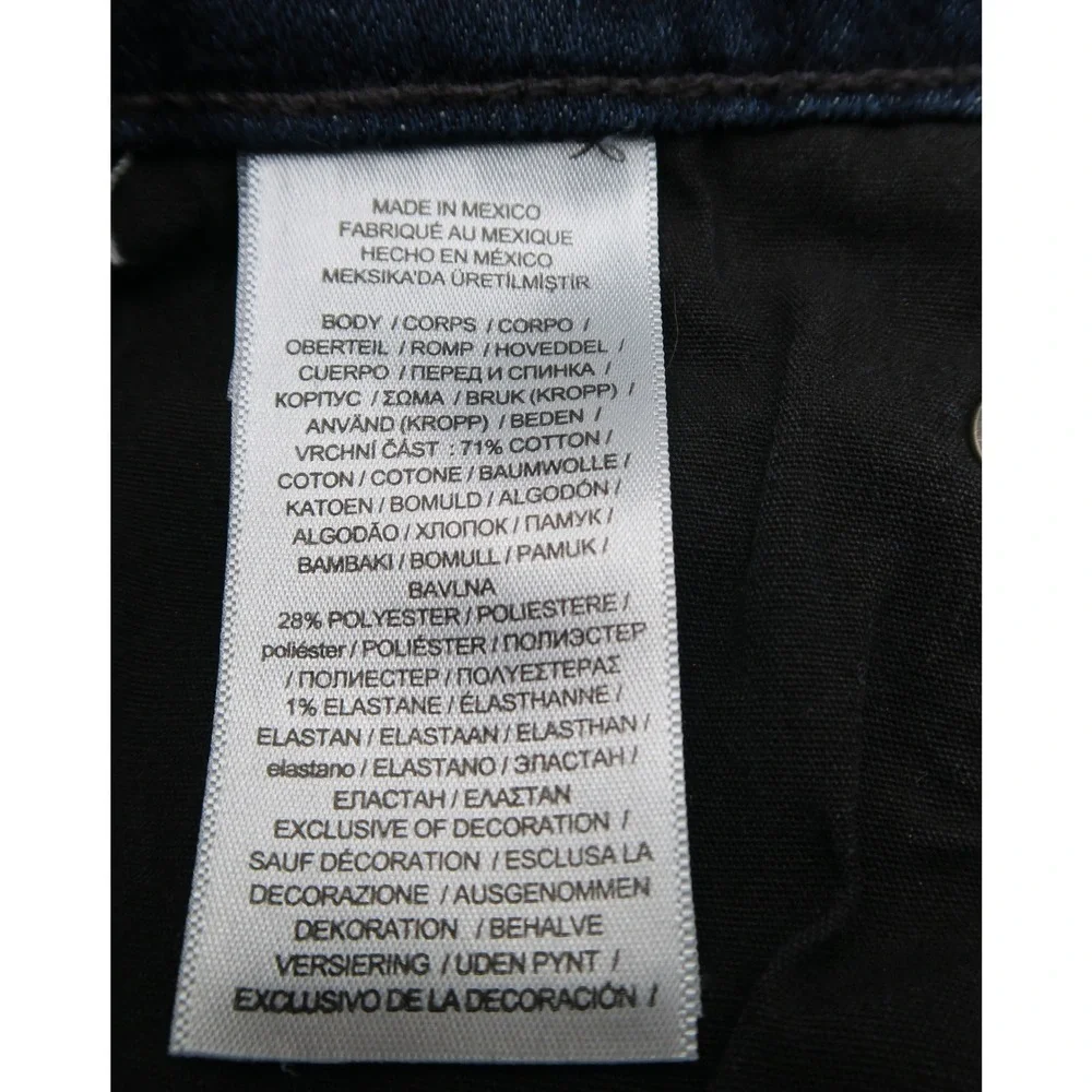 Polo Ralph Lauren Parkside Active Taper Jeans Men 46x30 Indigo Performance Denim